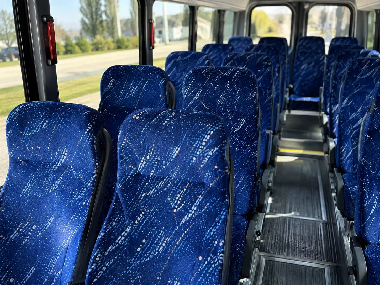 18 passenger minibus inside